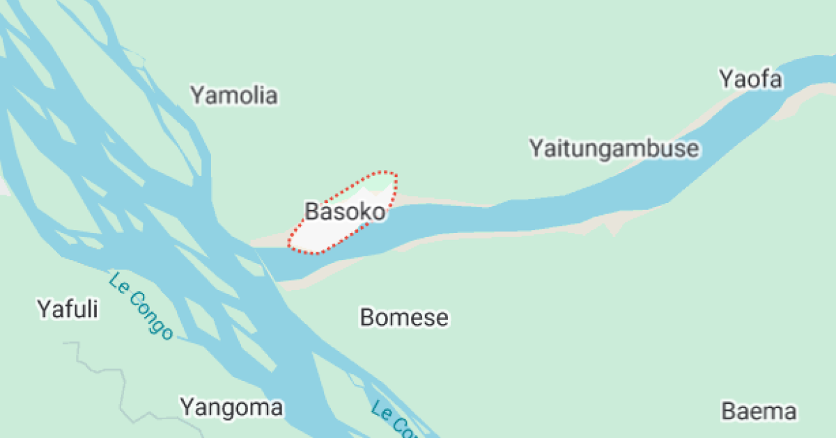 Basoko sur la carte