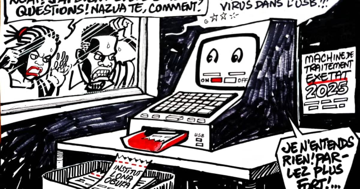 Caricature Kash/ACTUALITE.CD