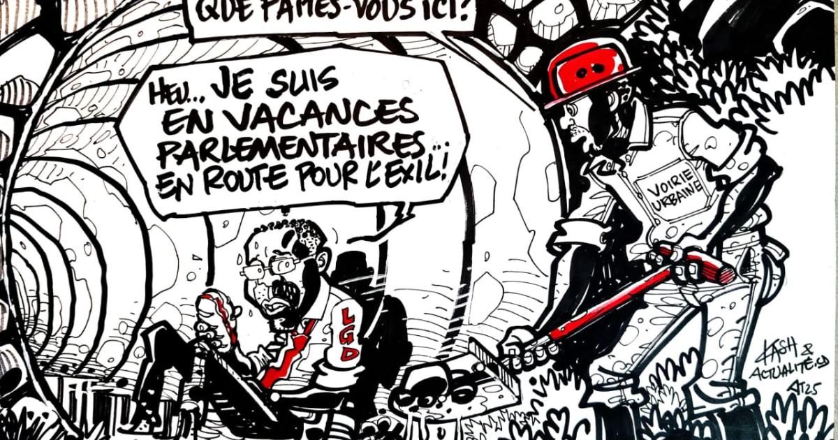 Caricature Kash/ACTUALITE.CD