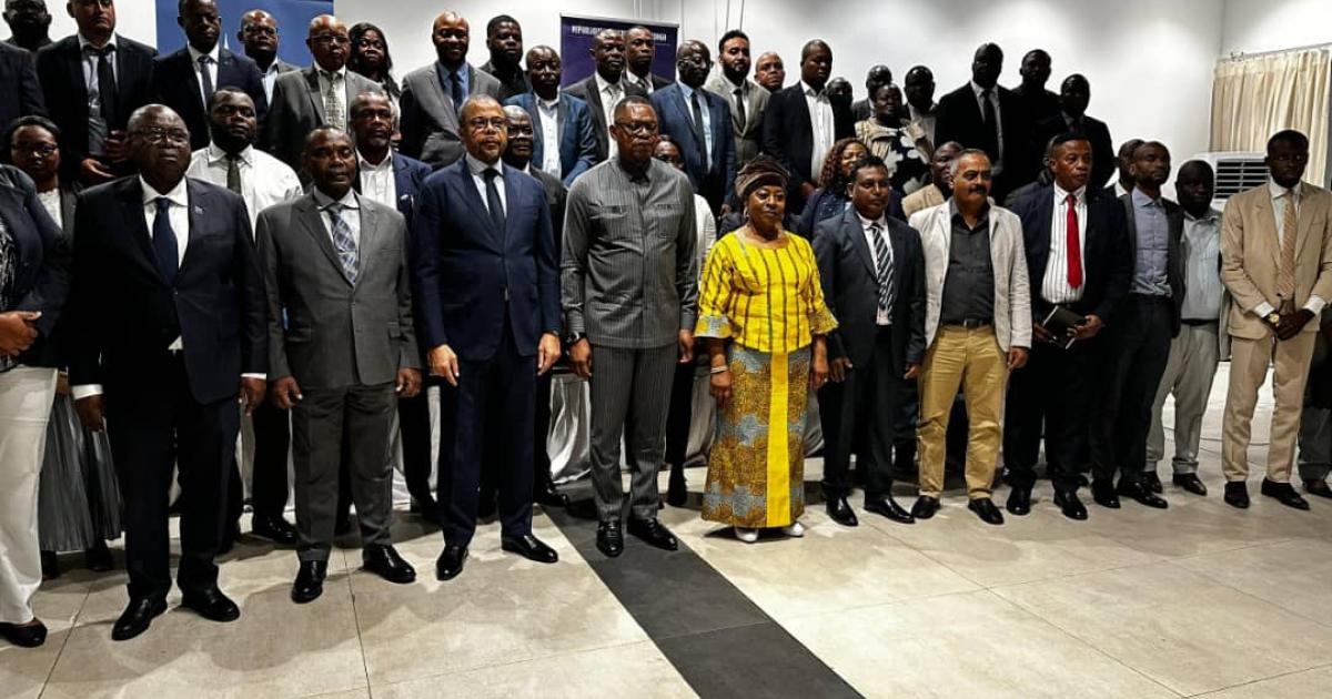 Les participants à l'atelier de formation de la SADC à Kinshasa