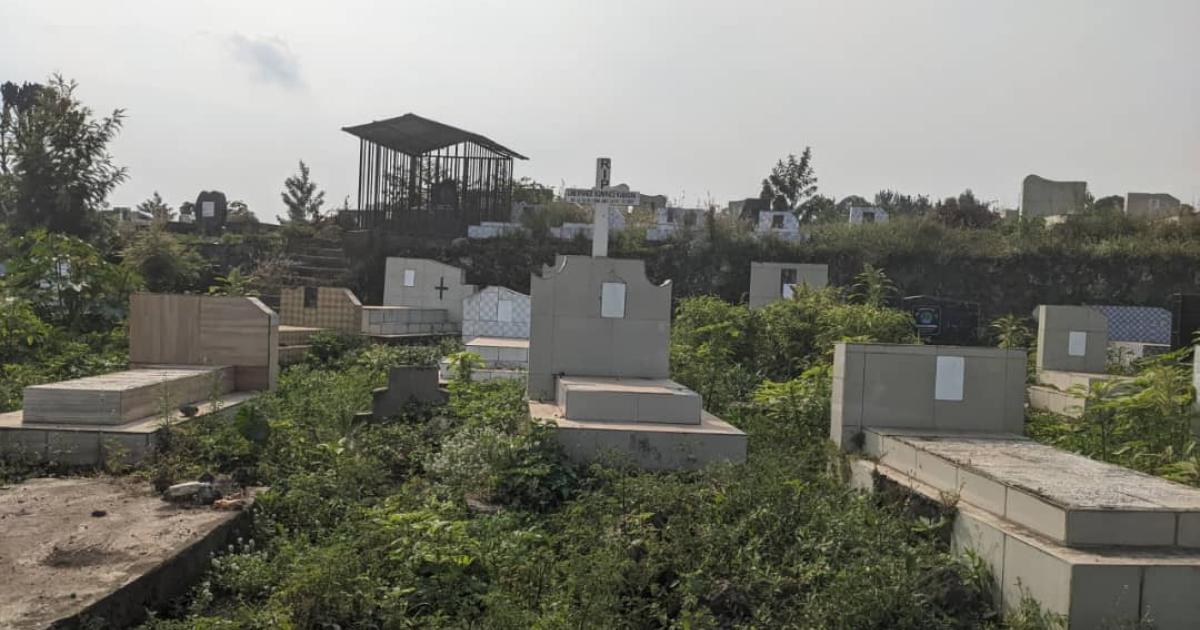 Cimetière de l’ITIG à Goma 