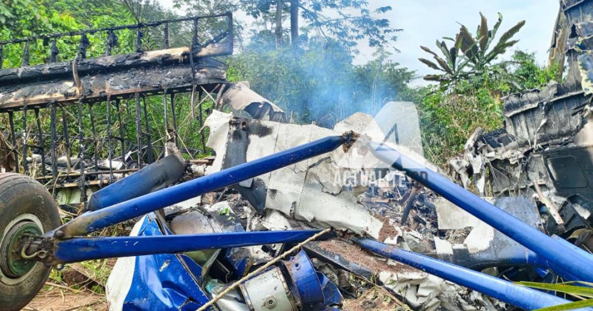 Crash d'un avion près de Kisangani 