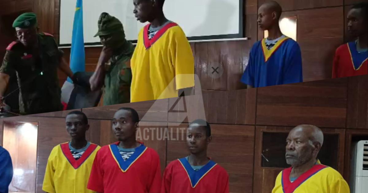 Des éléments présentés à Kinshasa comme capturés par l'armée