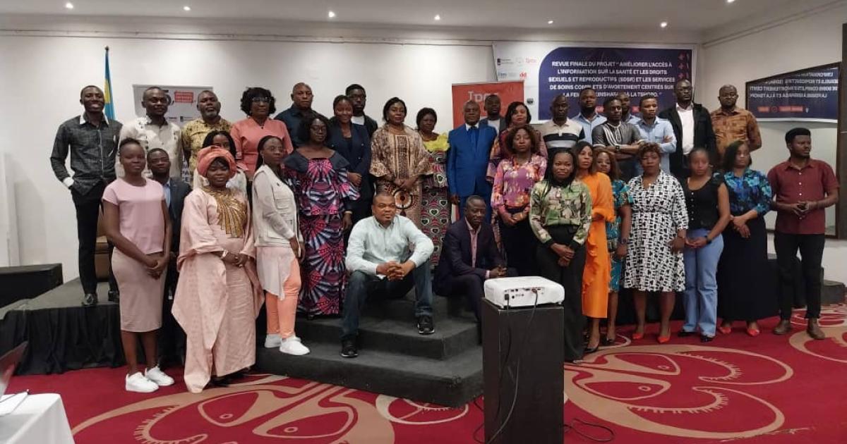 Tenue de la revue finale du projet IPAS sur l’accès aux droits en santé sexuelle et reproductive à Kinshasa et dans la Tshopo