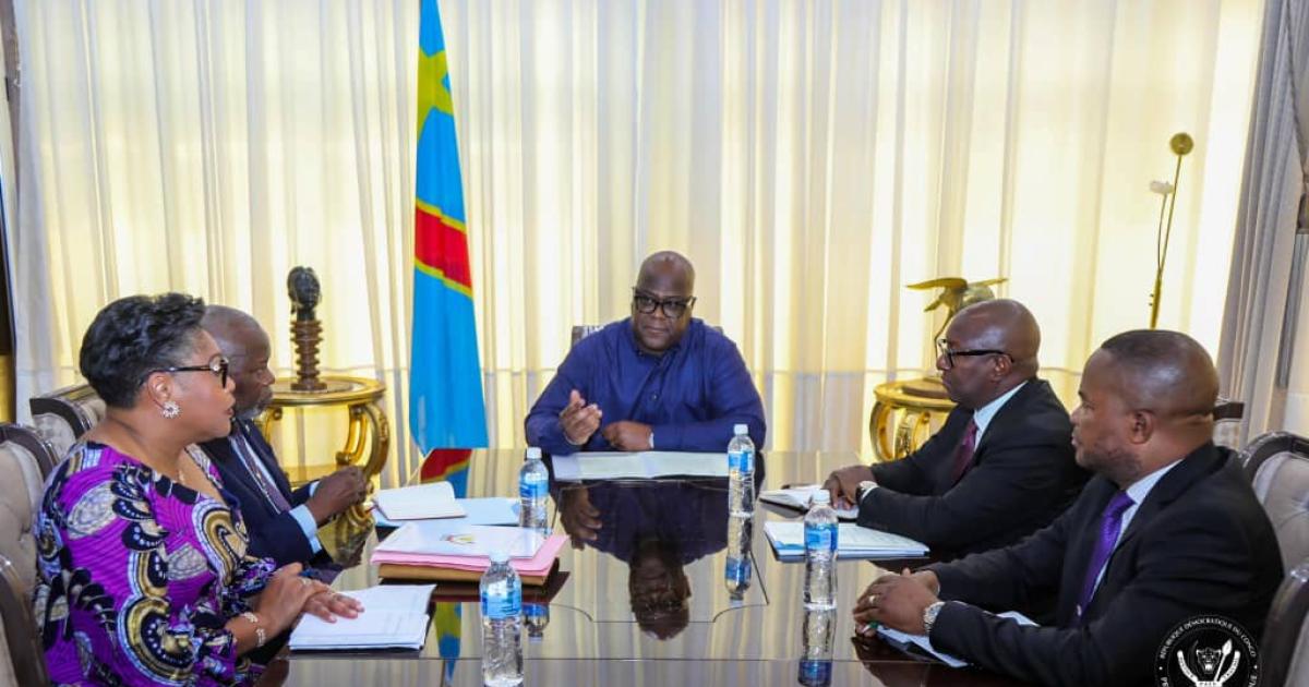 Félix Tshisekedi et les autres responsables politiques