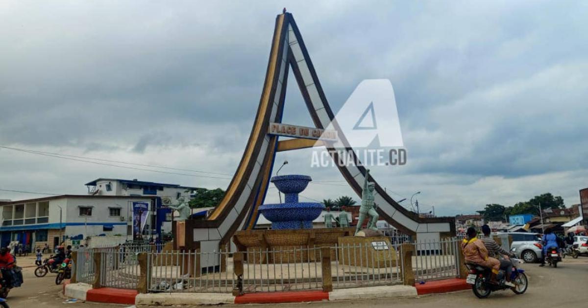 Place de canon à Kisangani