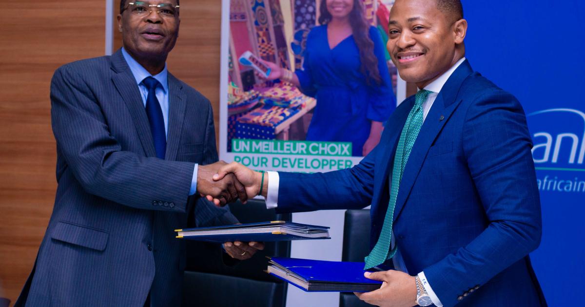  Joël Kabuya, DGA ECOBANK RDC et Alexis Mangala, coordonnateur national de COPA TRANSFORME 