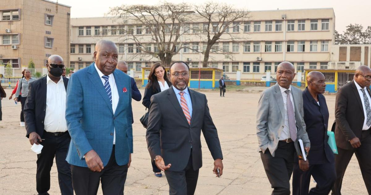 Dr Albert G. Zeufack, Directeur pays de la Banque mondiale pour l'Angola, le Burundi, la République démocratique du Congo (RDC) et Sao Tomé-et-Principe et Fabien MUTOMB DG SNCC