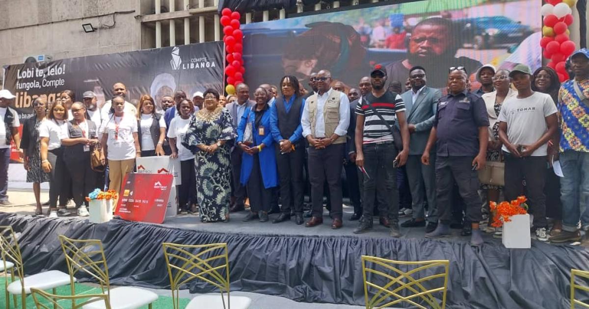 Cérémonie de lancement du compte Libanga par Equity BCDC