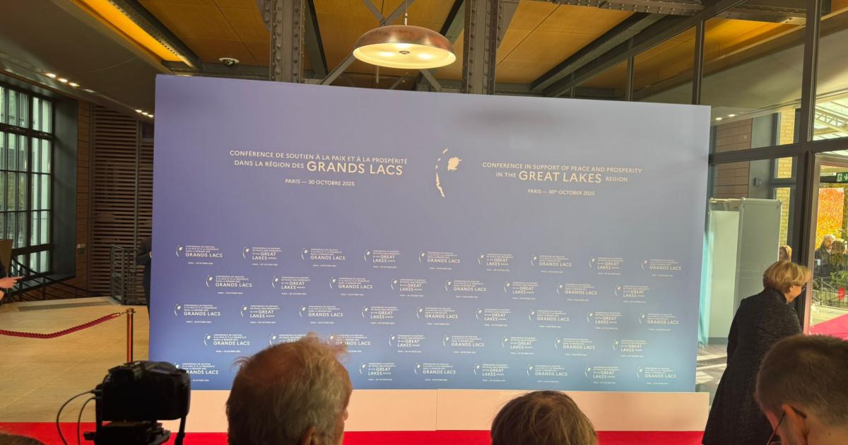 Conférence de soutien à la paix et à la prospérité dans la région des Grands Lacs