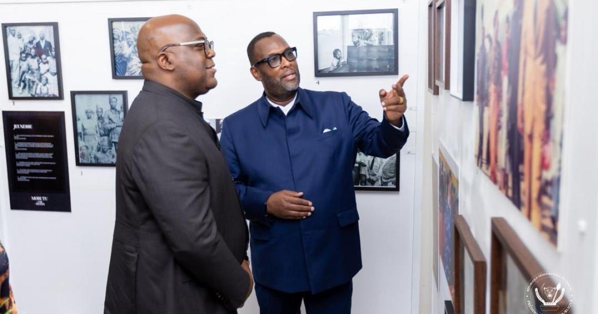 Félix Tshisekedi et Nzanga Mobutu