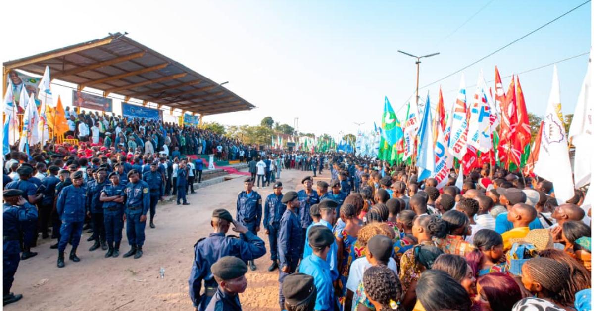 Lancement de l'opération Ndobo à Inongo (Maï-Ndombe) par Jacquemain Shabani 