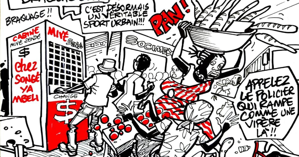 Caricature Kash/ACTUALITE.CD