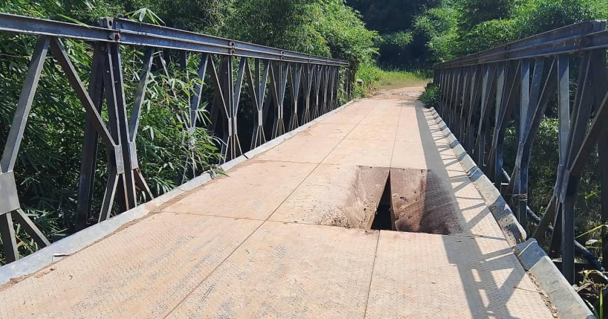 Pont Mera sur la rivière Rubonga