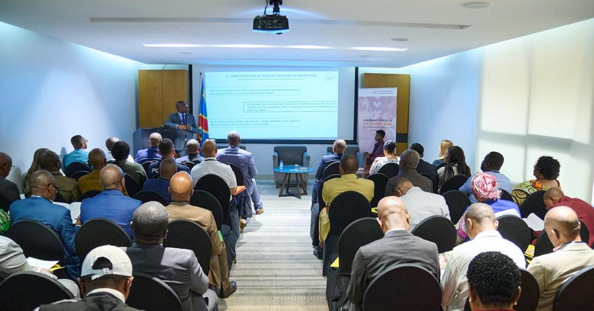 Cérémonie de lancement de l’état des lieux du système de protection de l’enfant en RDC par IBCR