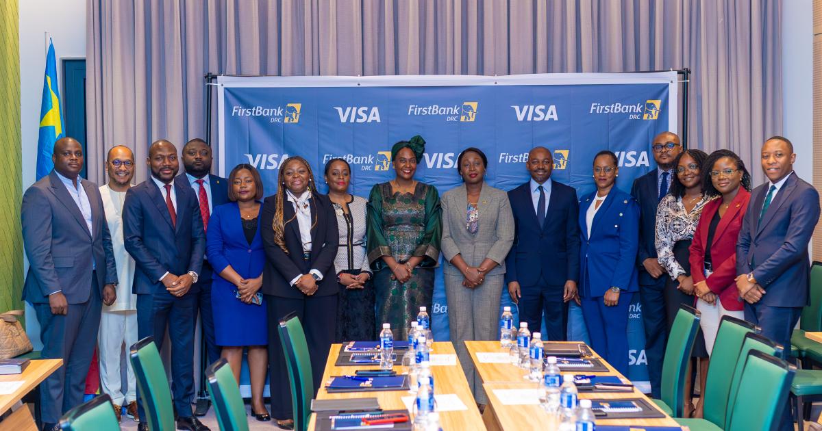 FirstBank DRC annonce un partenariat stratégique avec Visa Inc. pour accélérer la digitalisation des paiements en RDC