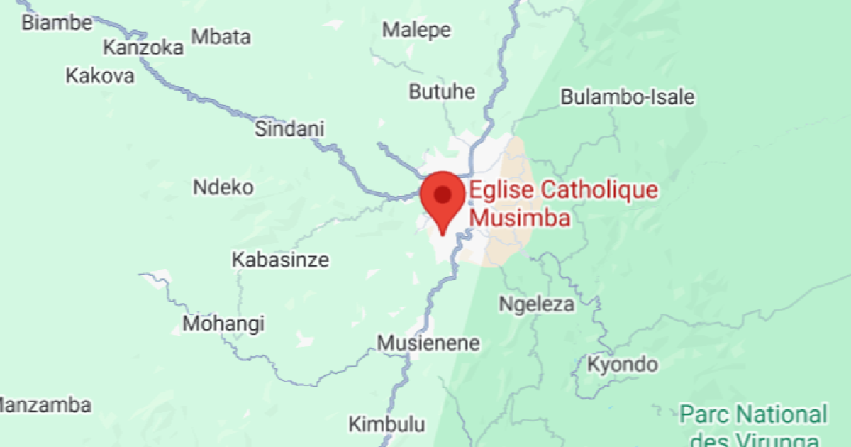 Musimba sur la carte 
