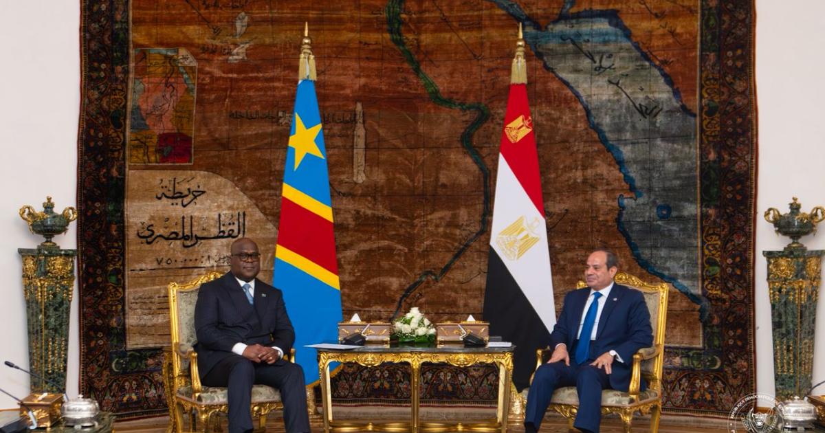 Félix Tshisekedi et Al-Sissi