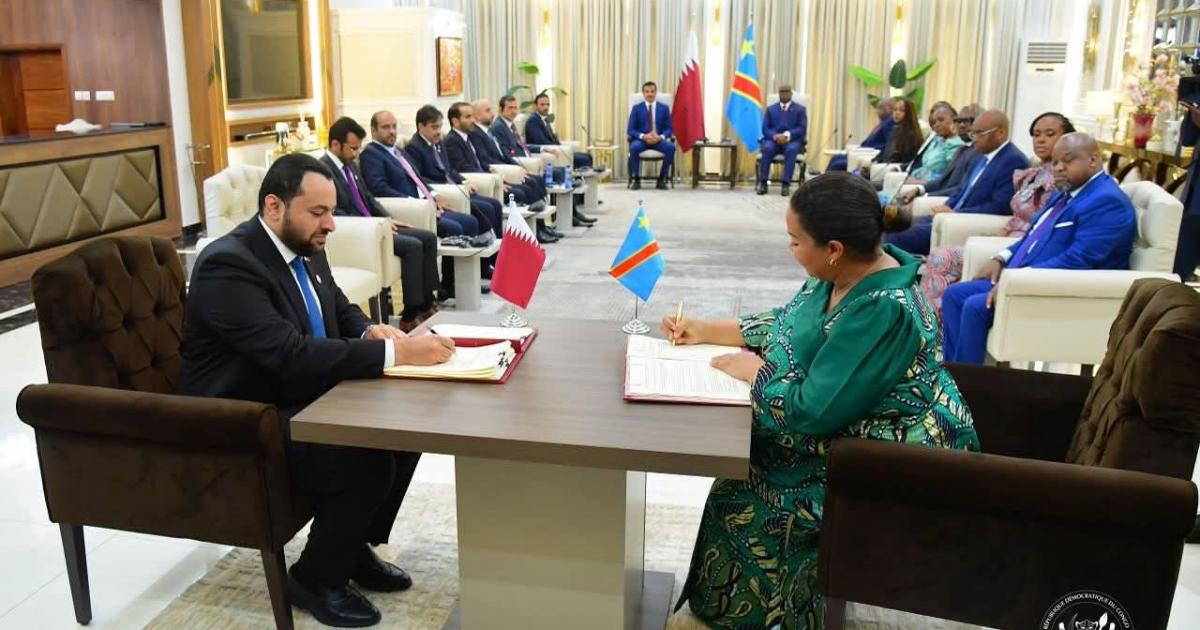 signature de six protocoles d'accord entre la RDC et le Qatar 