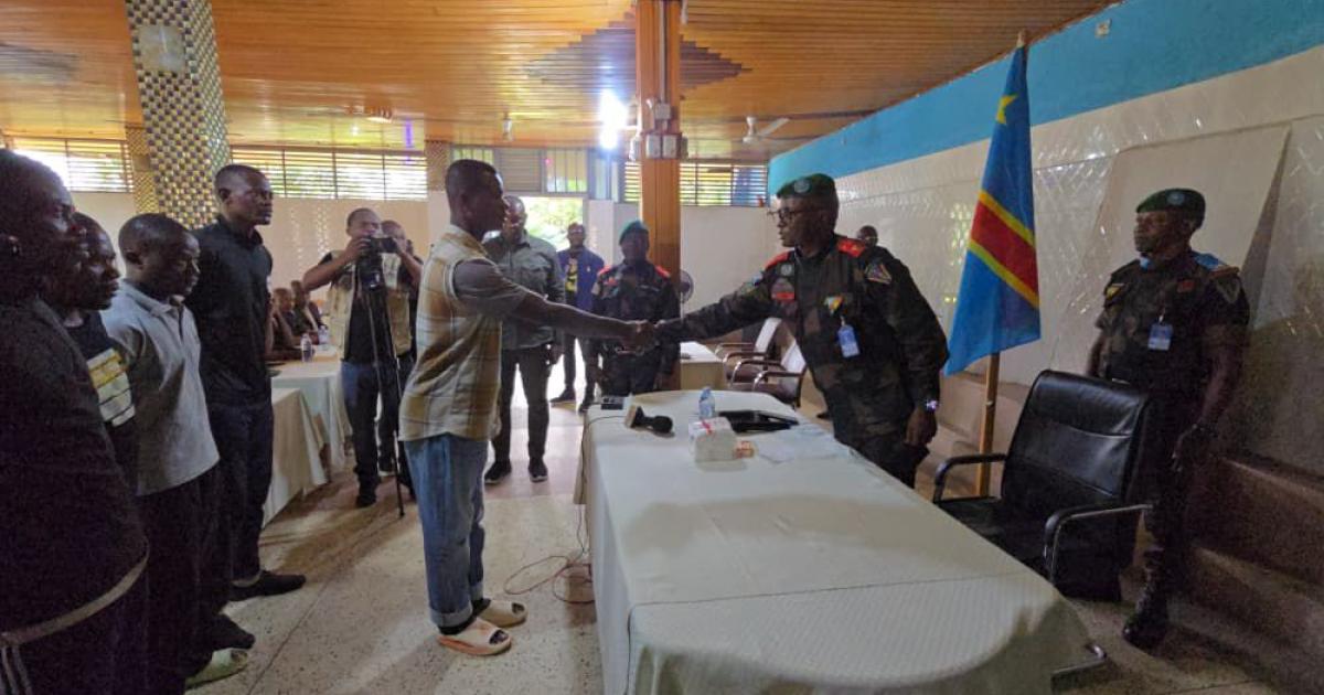 Arrivés des soldats rapatriés à Kasindi