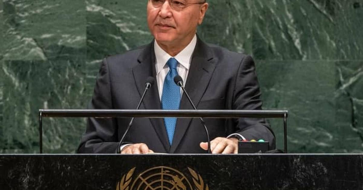 Barham Ahmed Salih, ancien président irakien et nouveau Haut-Commissaire des Nations Unies pour les réfugiés