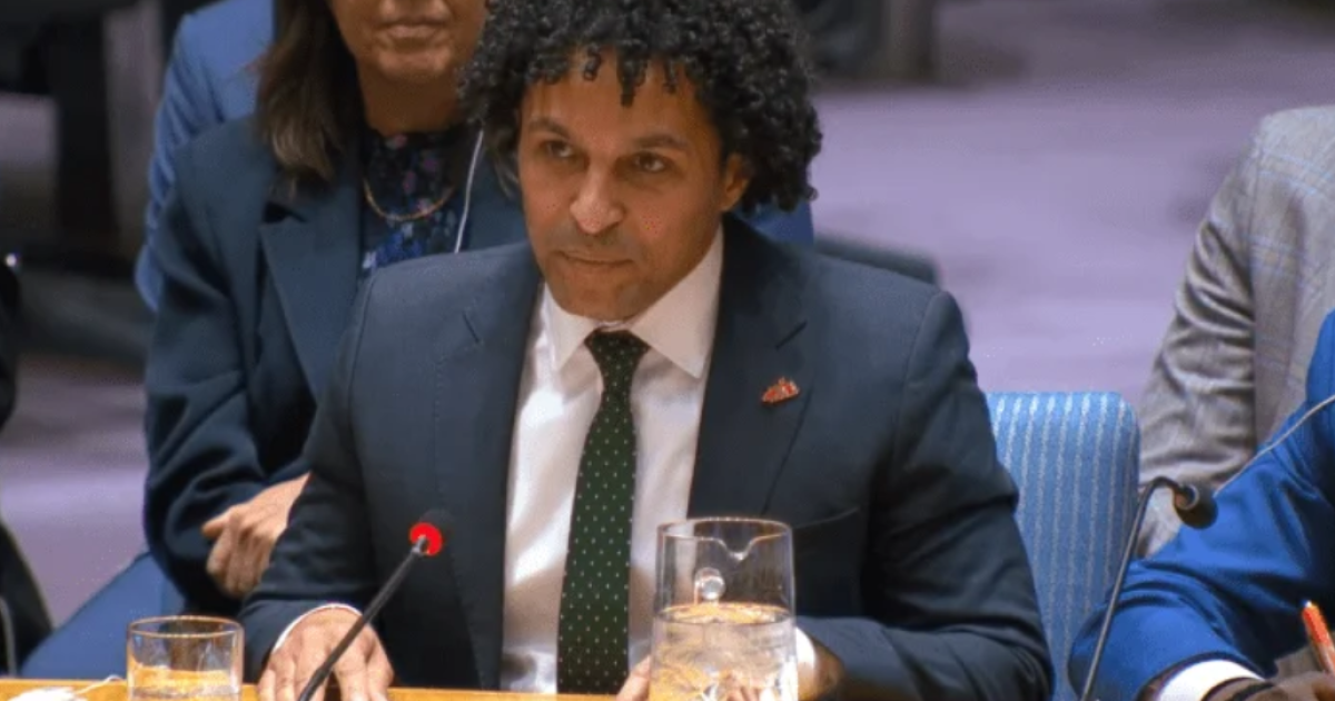 Javid Abdelmoneim, président international de MSF devant le Conseil de sécurité des Nations-unies  © UNTV
