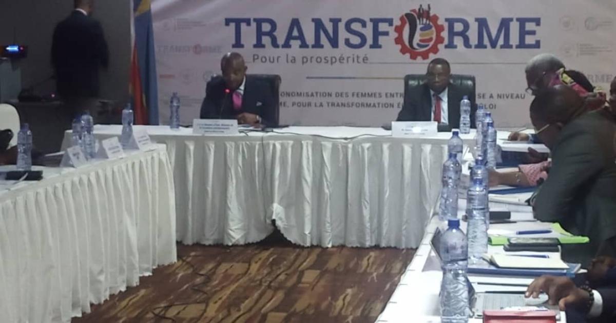 Réunion du comité de pilotage du prohet Transforme 