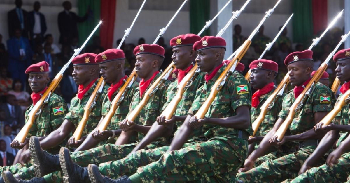 L'armée burundaise