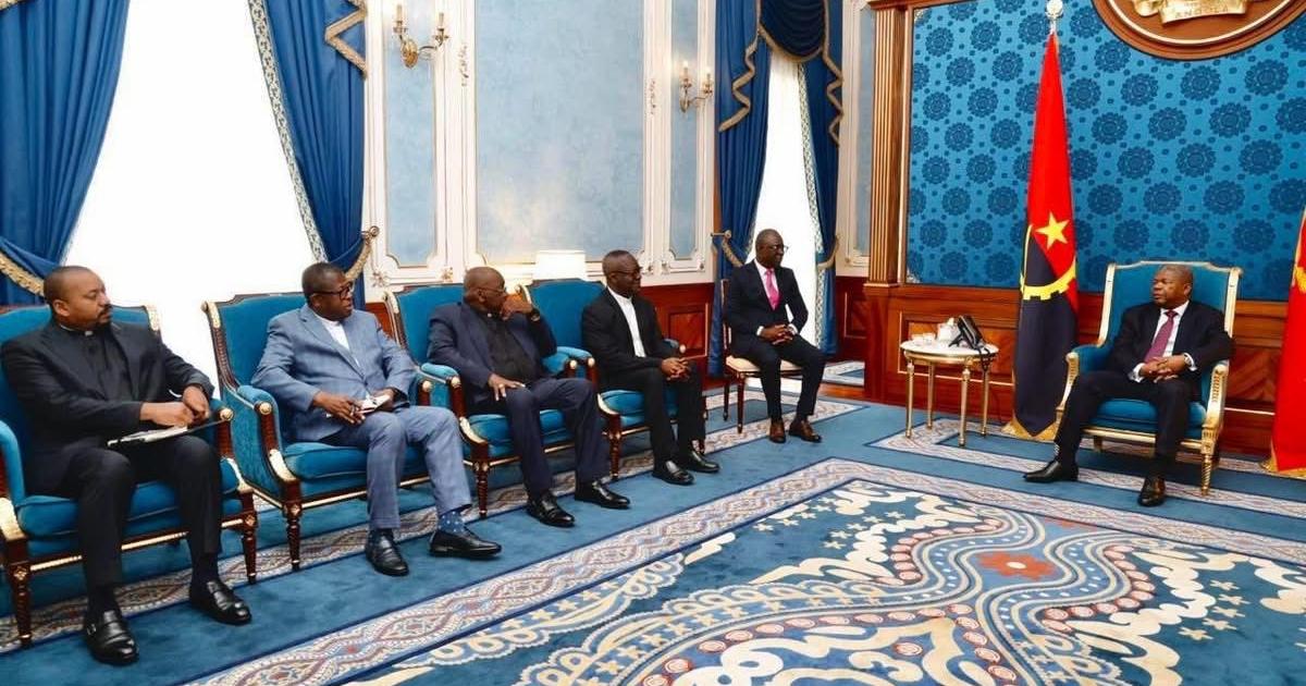 João Lourenço reçoit les religieux de la CENCO et de l'ECC à Luanda
