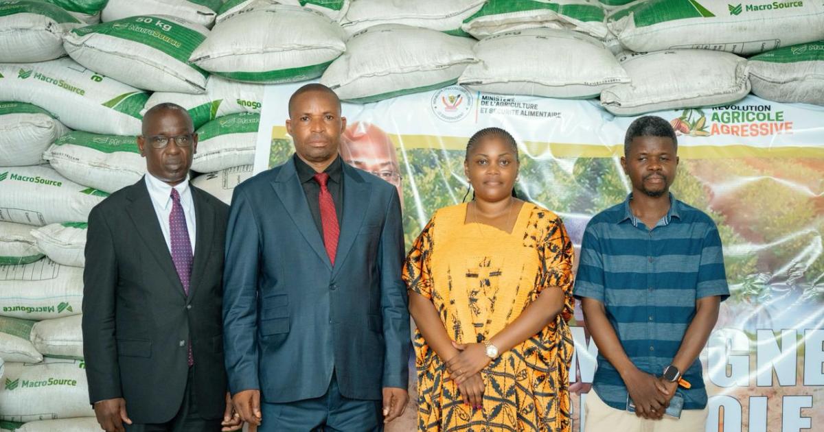 distribution des intrants agricoles aux fermiers de Lubumbashi dans le cadre de la campagne agricole
