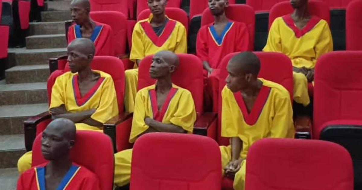 Sept militaires rwandais présentés par l'armée congolaise