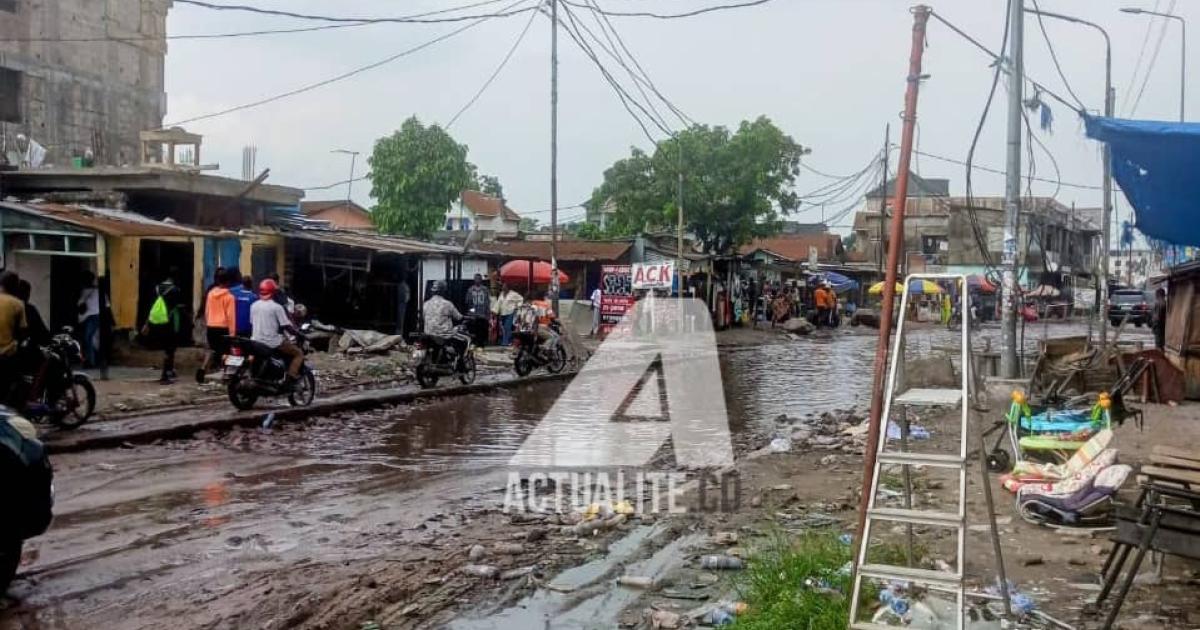Kinshasa/Kalamu. L'avenue Kimwenza en état de délabrement avancé