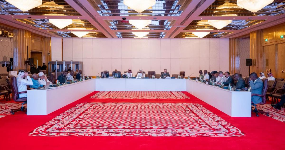Réunion de la médiation à Doha