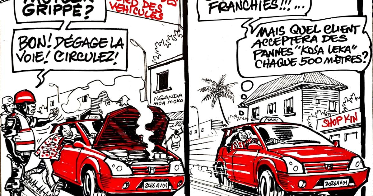 Caricature Kash/ACTUALITE.CD