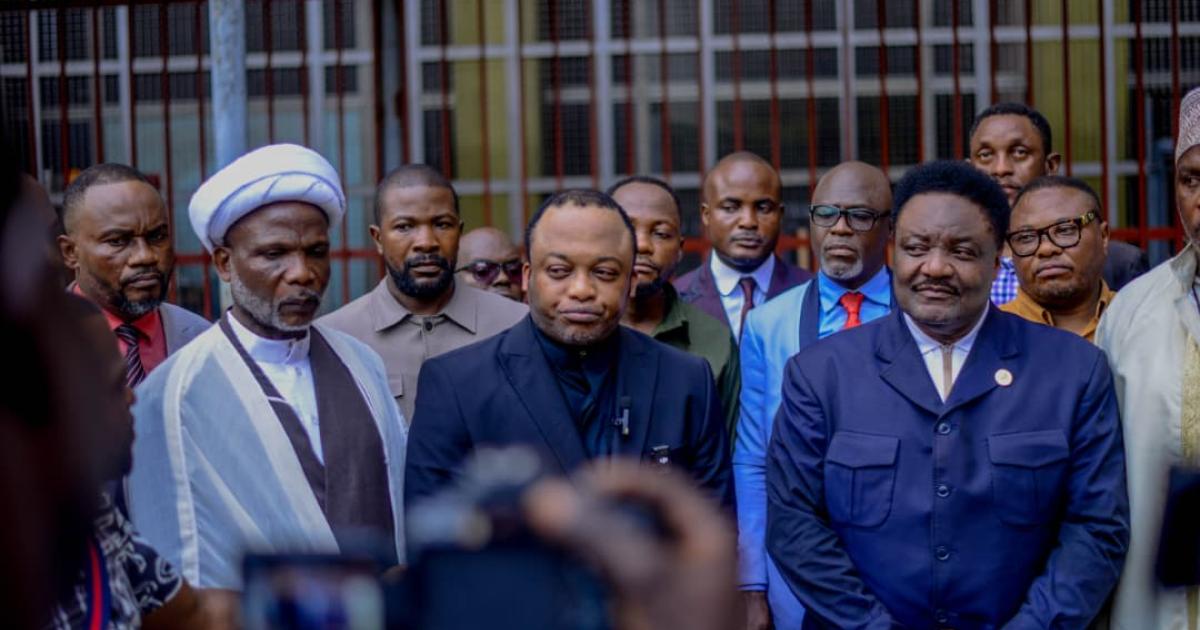 Le Conseil interreligieux congolais conduit par Dodo Kamba reçu par le CNSA