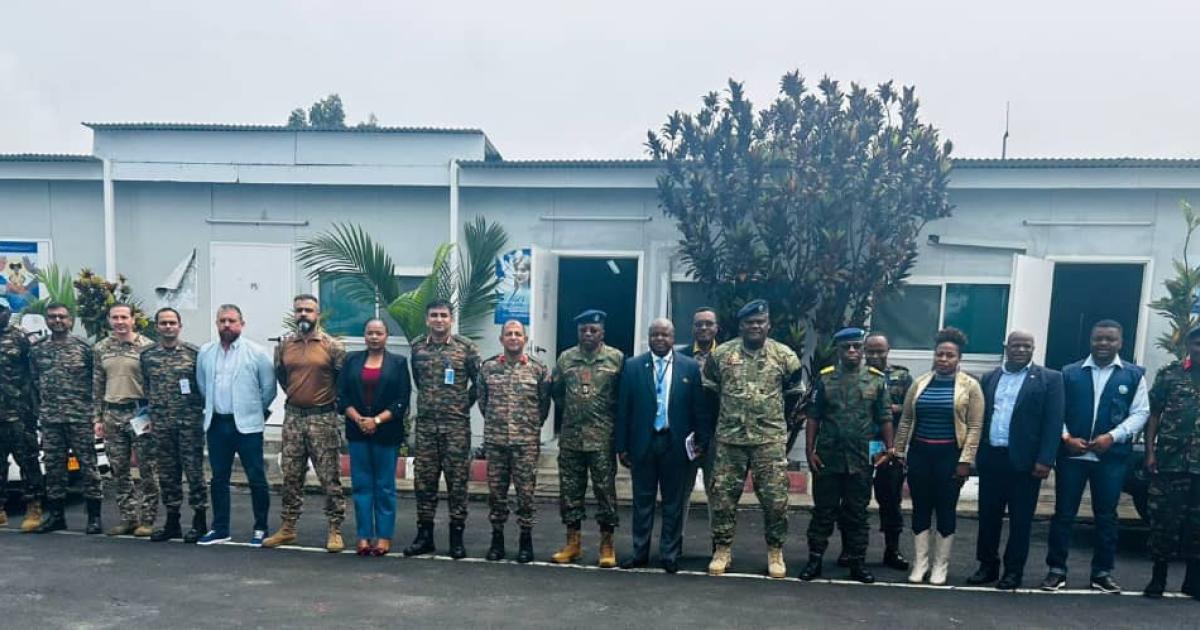 Première mission du commandant du Mécanisme conjoint de vérification élargi Plus (MCVE+) à Goma