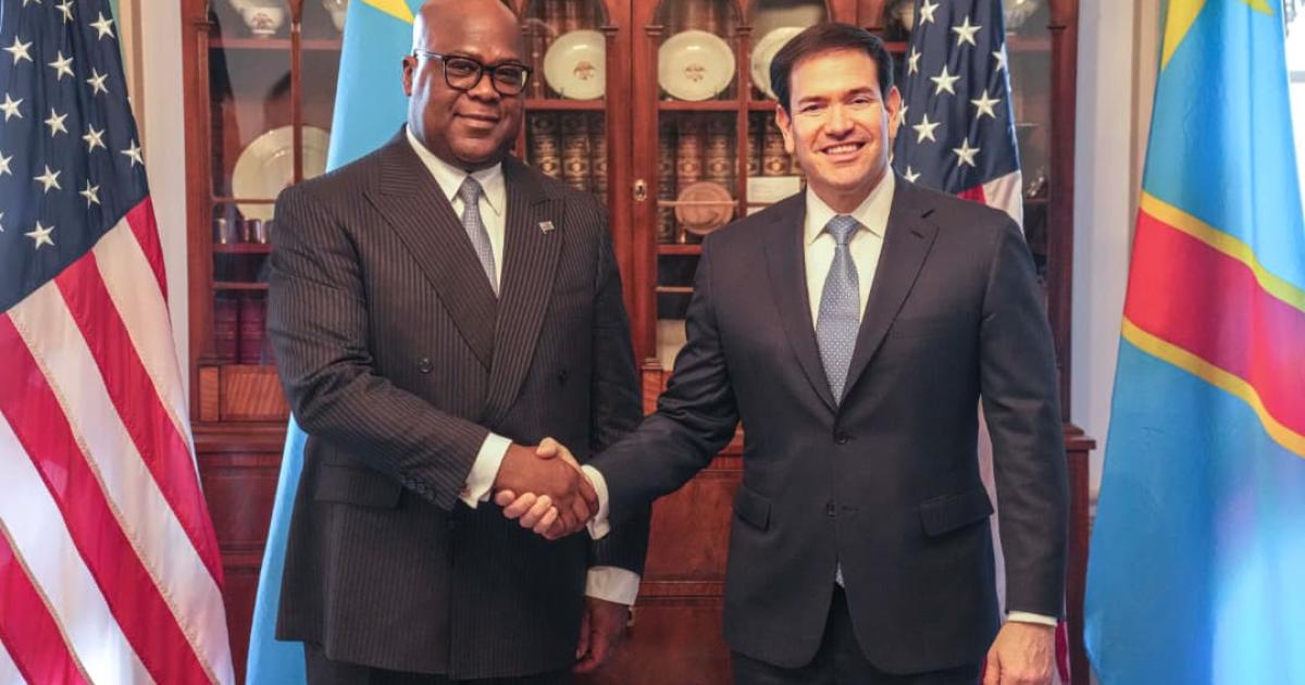 Tshisekedi et Rubio