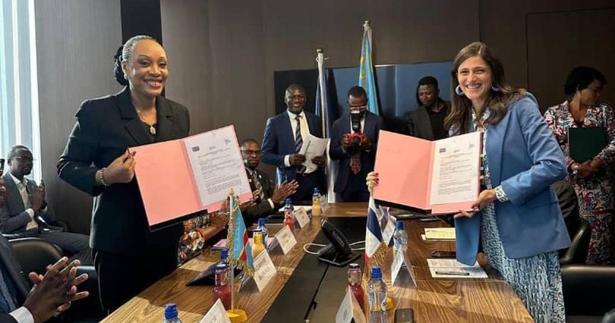 Signature du deuxième protocole d’entente entre RDC et France