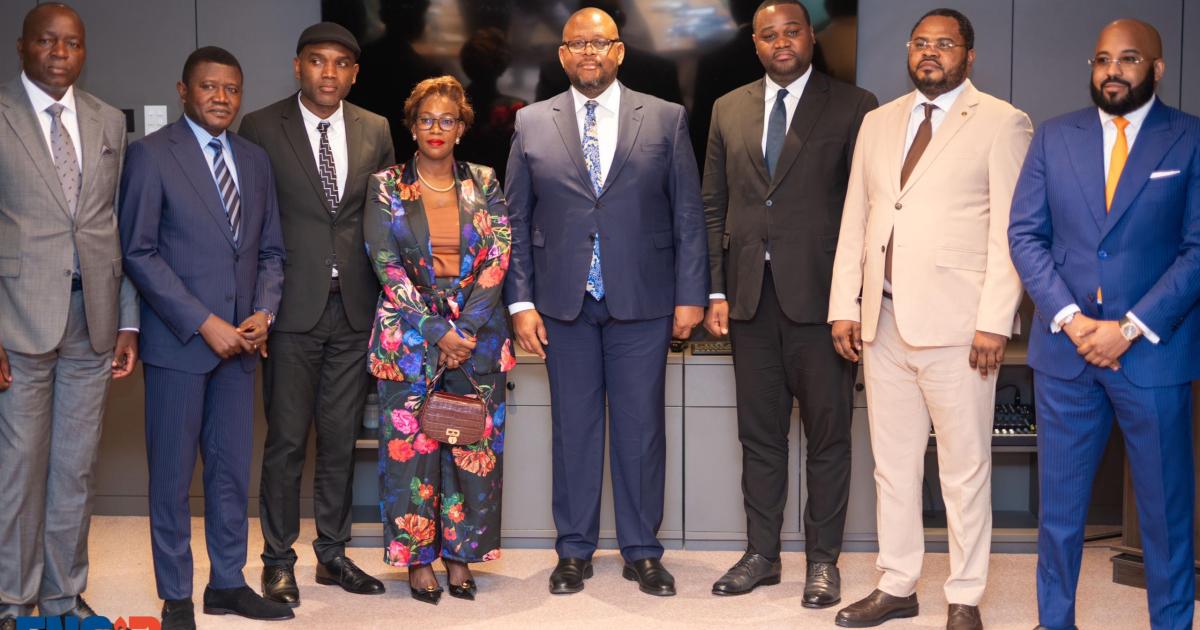 L'équipe dirigeante de l'ENGIP-RDC à l'issue de sa première réunion de Conseil d'administration, ce vendredi 20 mars 2026 à Kinshasa