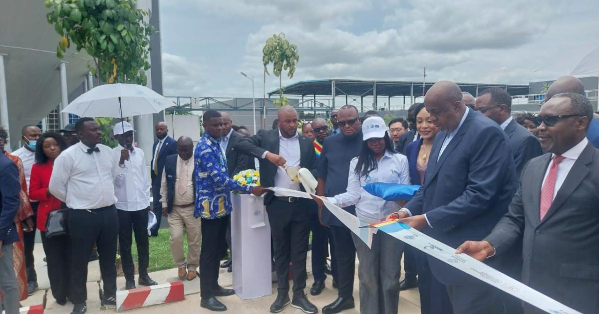 Inauguration des modules 2 et 3 du complexe industriel de traitement d'eau de l'Ozone