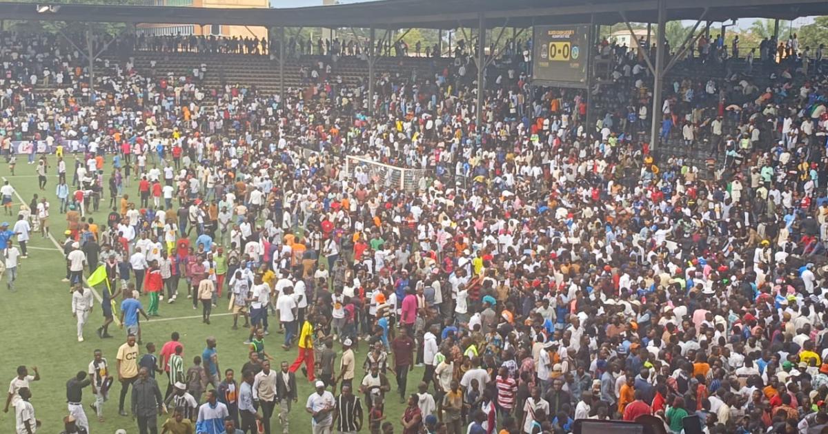 Incidents au stade TPM lors du derby contre FC Lupopo