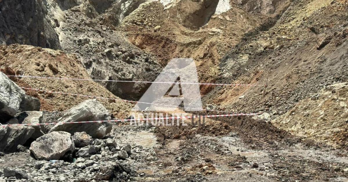Le site minier de Safi, près de la cité de Kakanda (Lualaba)
