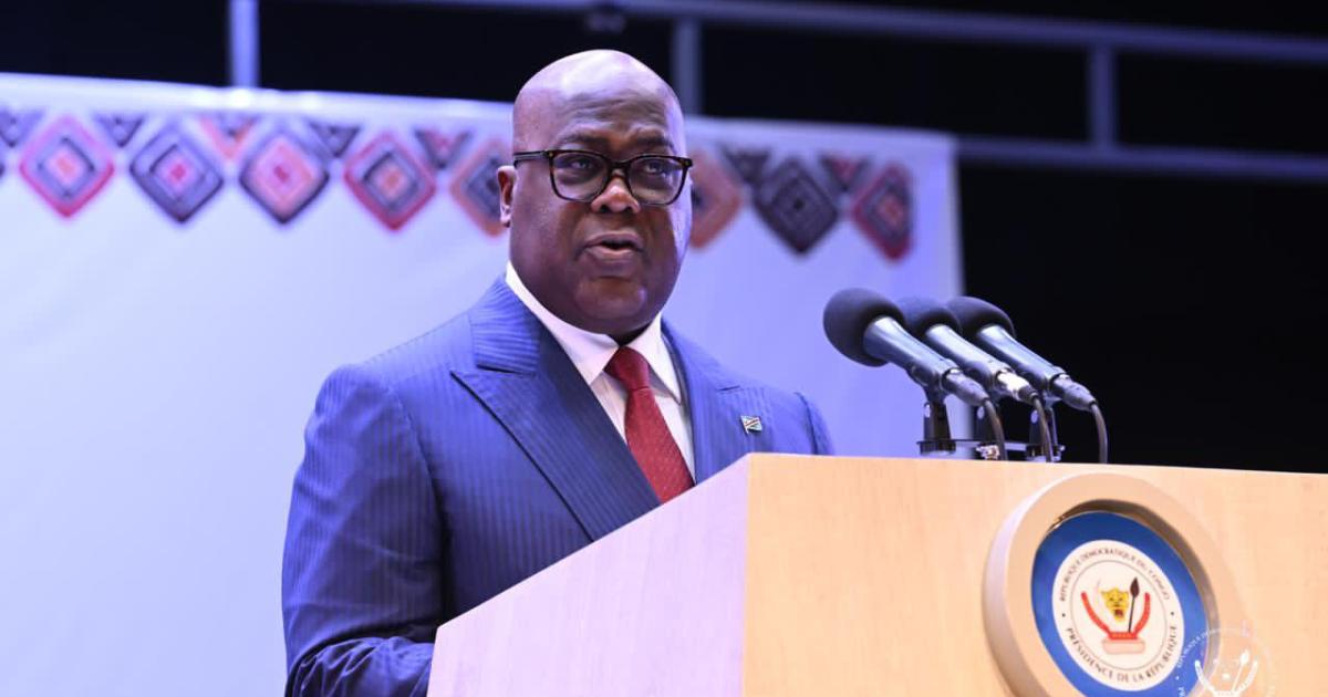 Tshisekedi au forum national des affaires coutumières