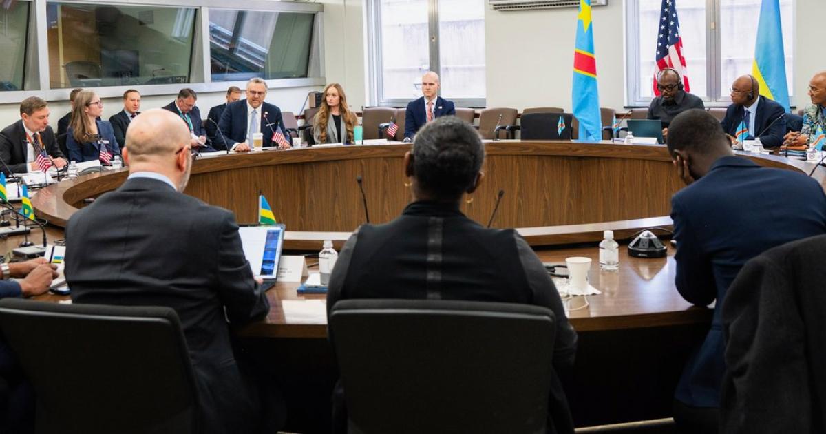 Les représentants de la RDC et du Rwanda autour de la médiation américaine à Washington 