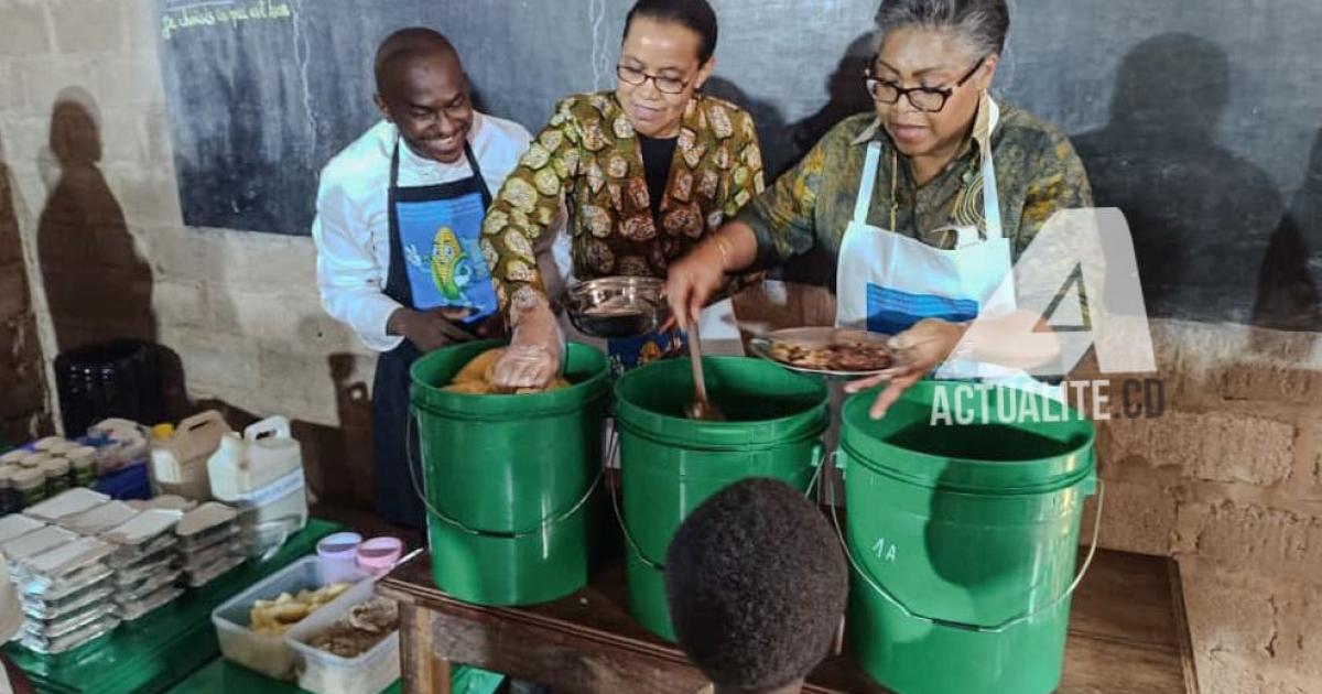 Lancement du programme national d'alimentation scolaire