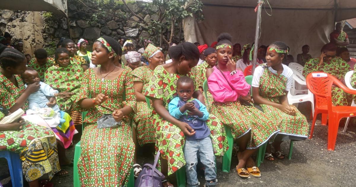 formation des femmes aux metiers divers à Nyiragongo