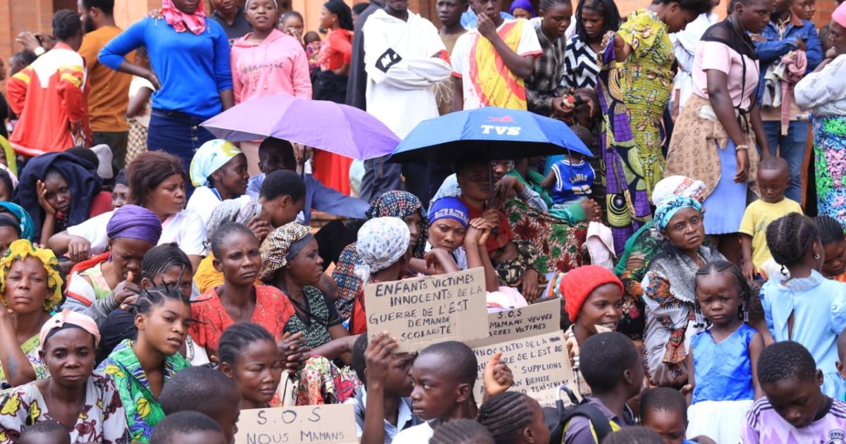 Des déplacés du Nord et Sud-Kivu rassemblés à Lubumbashi pour solliciter de l'aide des autorités