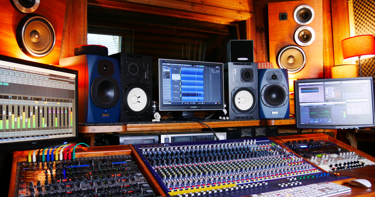 Un studio musical 