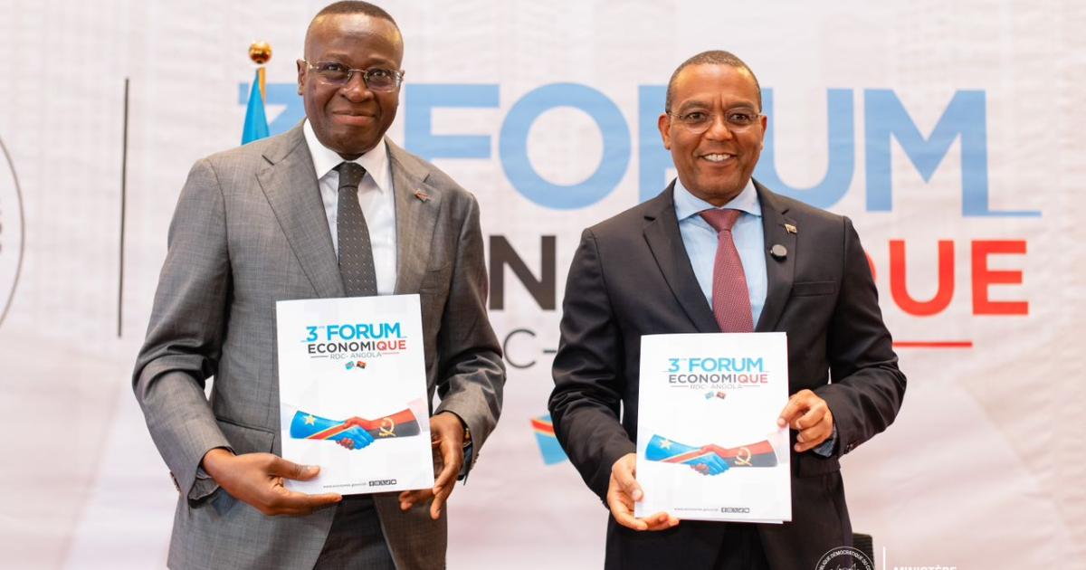 Fin du Forum économique RDC-Angola