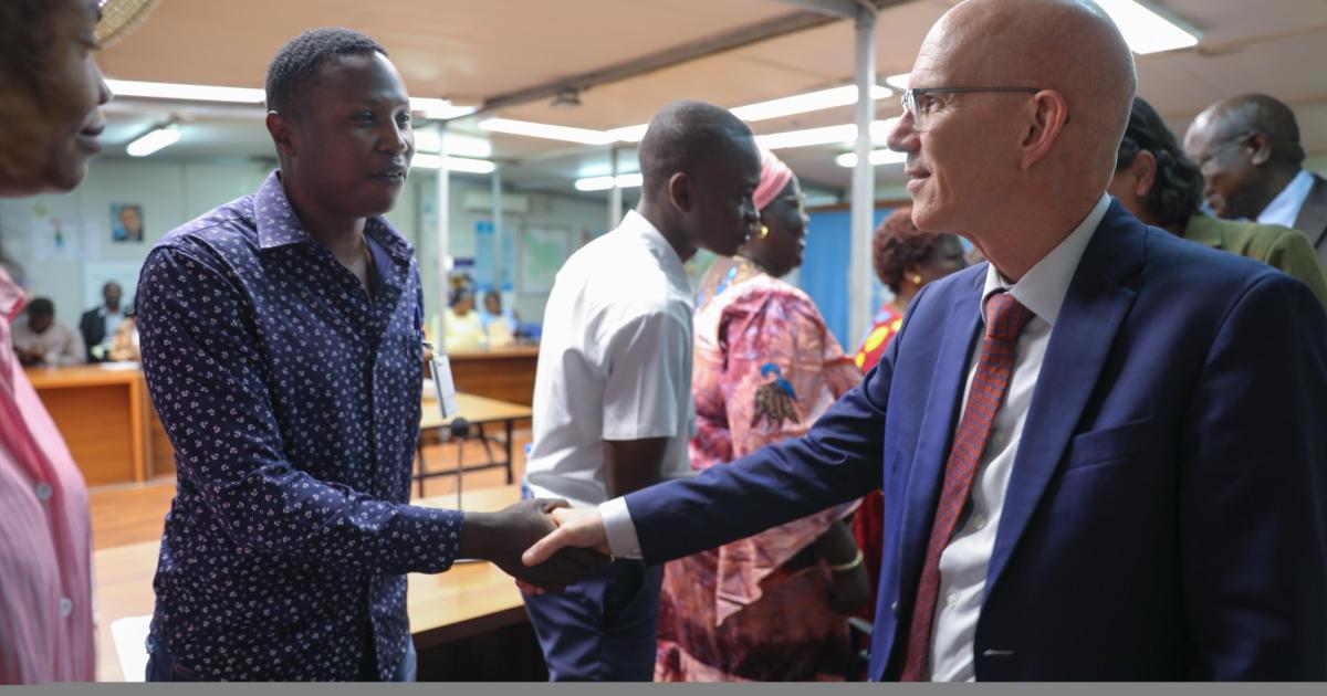 James Swan rencontre les couches sociales de l'Ituri